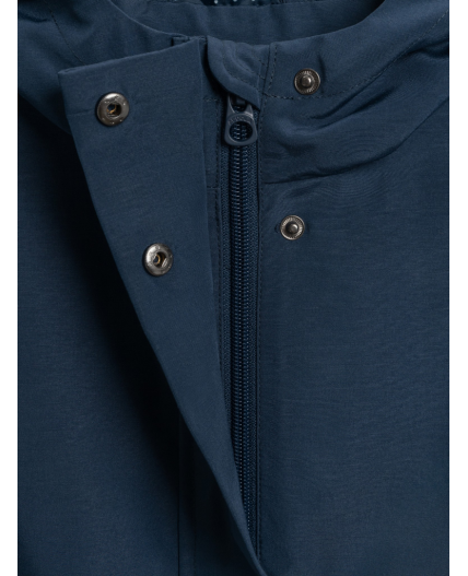 Плащ детский для девочек Vodorods темно-синий