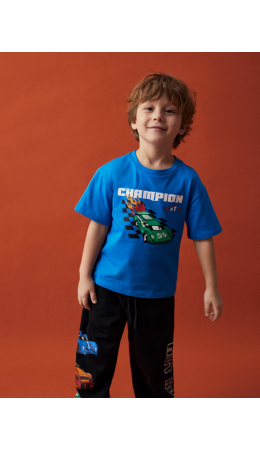 Футболка детская для мальчиков Yenisei васильковый