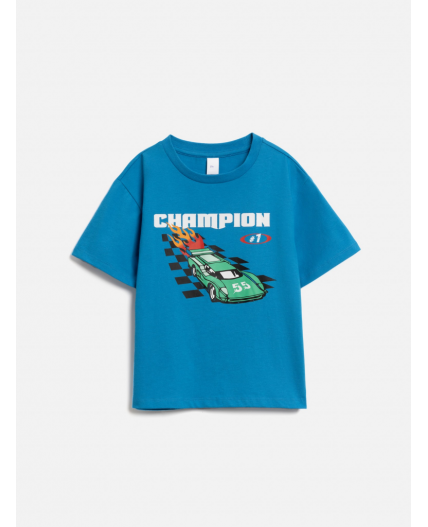 Футболка детская для мальчиков Yenisei васильковый