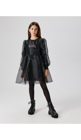 Платье детское для девочек Acrus черный