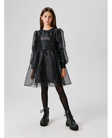 Платье детское для девочек Acrus черный