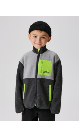 Куртка детская для мальчиков Antares пепельно-серый