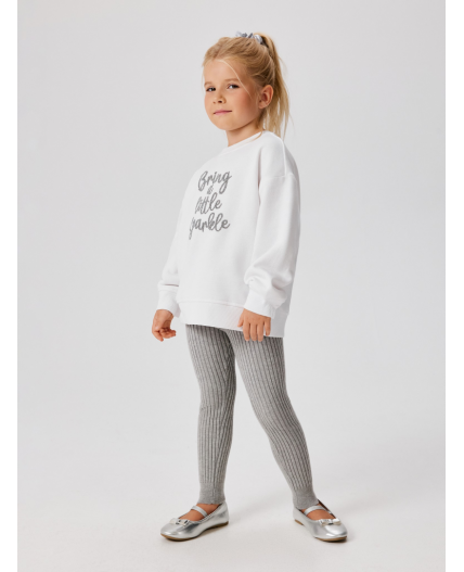 Джемпер детский для девочек Aravia белый