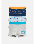Трусы детские для мальчиков в наборе из 3 шт. Bahman разноцветный