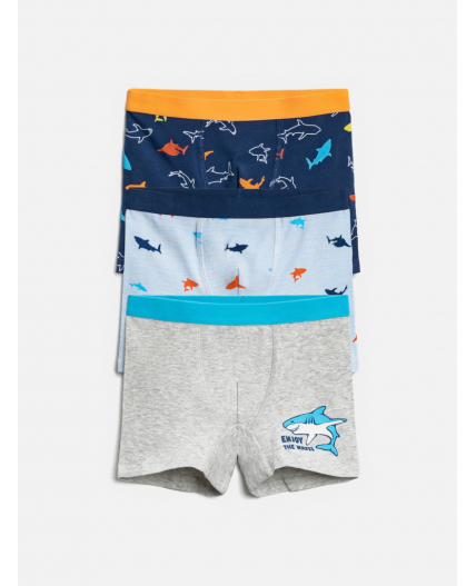 Трусы детские для мальчиков в наборе из 3 шт. Bahman разноцветный