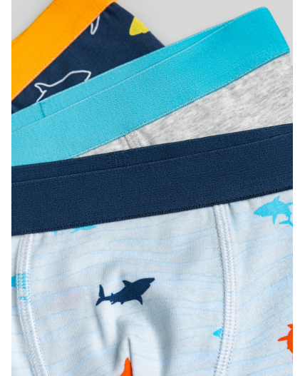 Трусы детские для мальчиков в наборе из 3 шт. Bahman разноцветный