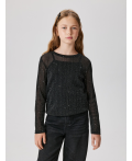 Джемпер детский для девочек Bastia черный