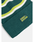 Шапка детская Biag зеленая полоска