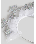 Ободок детский Celeste серебристый