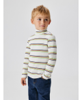 Джемпер детский для мальчиков Chitos зелено-коричневая полоска
