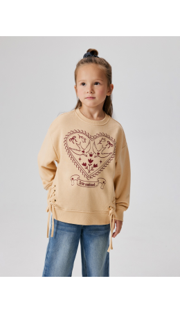 Джемпер детский для девочек Devora бежевый