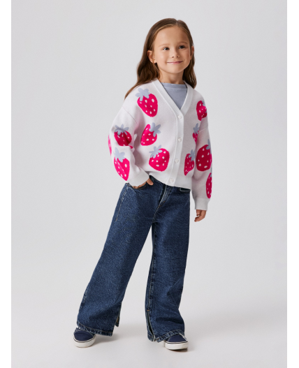 Кардиган детский для девочек Dolly разноцветный