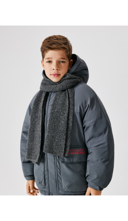 Шарф детский Fionn темно-серый