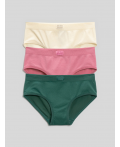 Трусы детские для девочек в наборе из 3шт Gabriel цвет в ассортименте