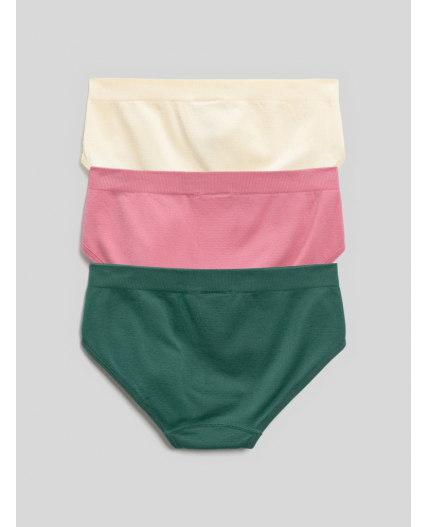 Трусы детские для девочек в наборе из 3шт Gabriel цвет в ассортименте