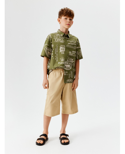 Шорты детские для мальчиков Grande бежевый