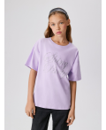 Футболка детская для девочек Gulu лавандовый