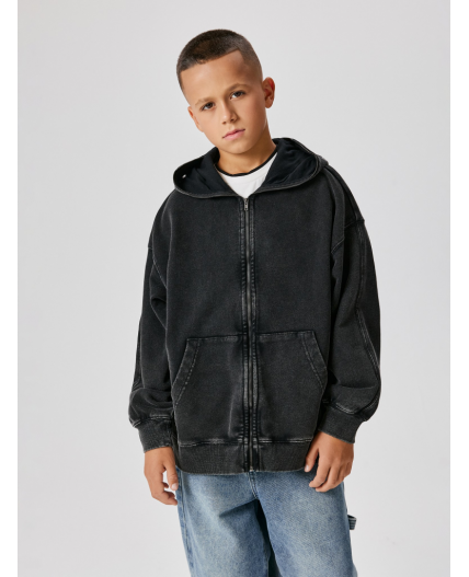 Куртка (толстовка) детская для мальчиков Iommi пепельно-серый