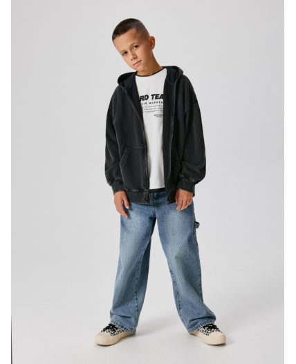 Куртка (толстовка) детская для мальчиков Iommi пепельно-серый