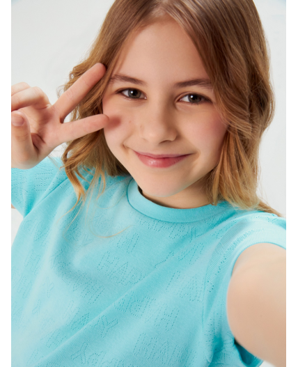 Ночная сорочка детская для девочек Irena мятный