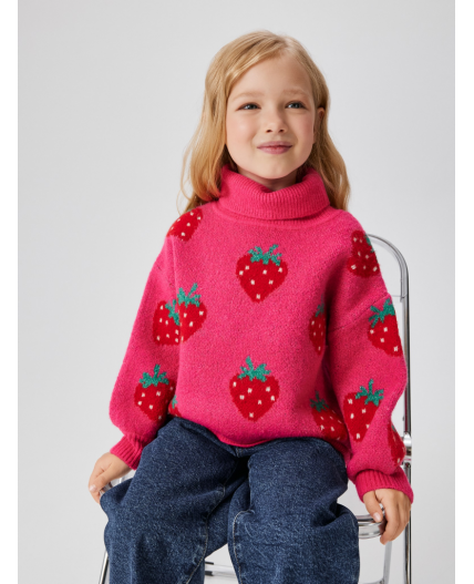 Свитер детский для девочек Jilly фуксия