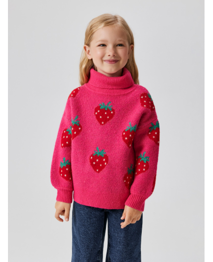 Свитер детский для девочек Jilly фуксия