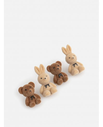 Набор из 2 пар серег дет. Josiane разноцветный