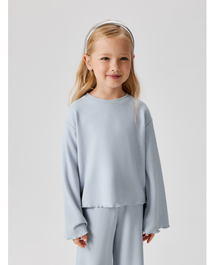 Джемпер детский для девочек Kalangala_ls голубой