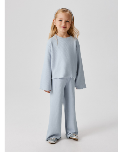 Джемпер детский для девочек Kalangala_ls голубой