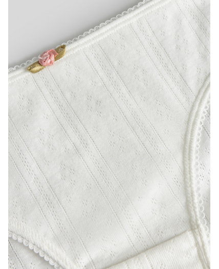 Трусы детские для девочек Kayla_br молочный