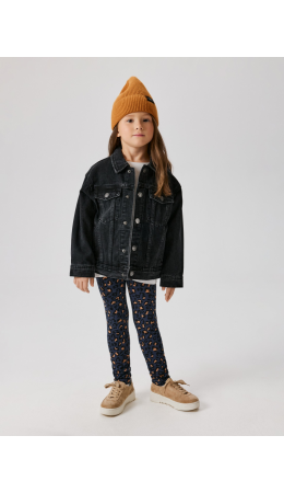 Брюки детские для девочек (лосины) Lilyna леопардовый принт