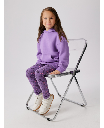 Брюки детские для девочек (лосины) Lilyna фиолетовый