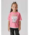Футболка детская для девочек Lukerya розовый