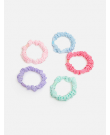 Набор из 5 резинок для волос дет. Madi цветной