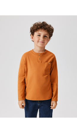 Джемпер детский для мальчиков Marsic терракот