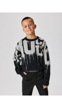 Джемпер детский для мальчиков Martin черный