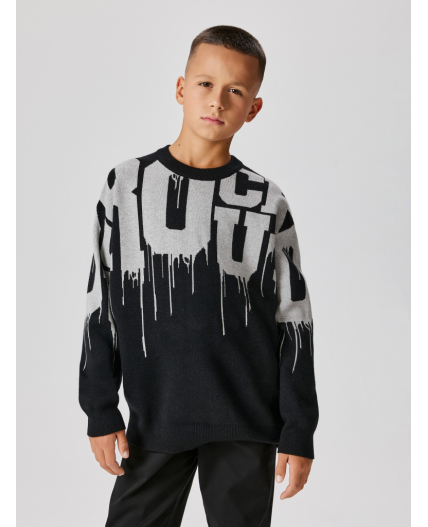 Джемпер детский для мальчиков Martin черный