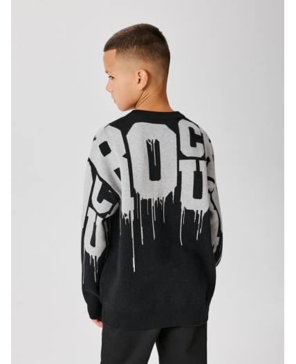 Джемпер детский для мальчиков Martin черный