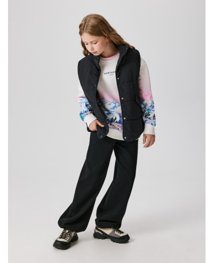 Брюки детские для девочек Milana черный