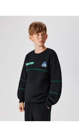 Джемпер детский для мальчиков Murray черный