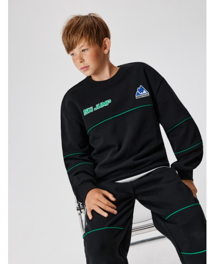 Джемпер детский для мальчиков Murray черный
