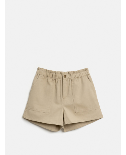 Шорты детские для девочек Navi бежевый