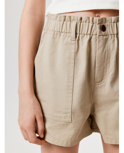 Шорты детские для девочек Navi бежевый