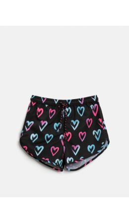 Шорты купальные детские для девочек Ombrina2 черный