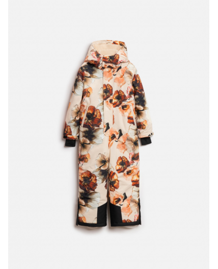 Комбинезон (утепленный) детский Onega бежевый принт
