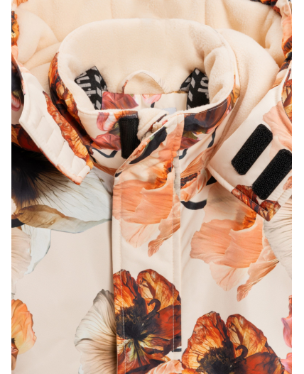 Комбинезон (утепленный) детский Onega бежевый принт