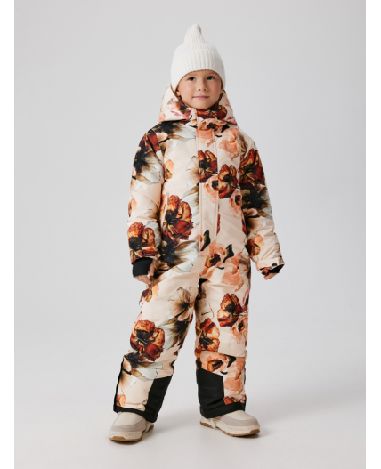 Комбинезон (утепленный) детский Onega бежевый принт