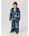 Комбинезон (утепленный) детский Onega синий принт
