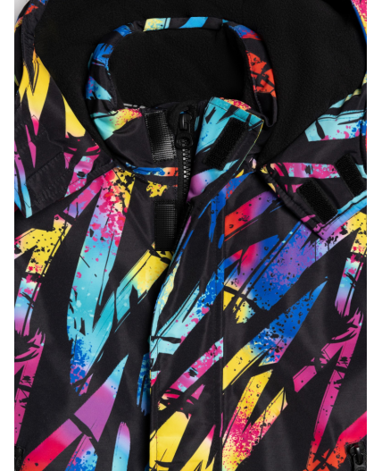 Комбинезон (утепленный) детский Onega черный принт