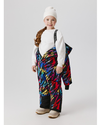 Комбинезон (утепленный) детский Onega черный принт